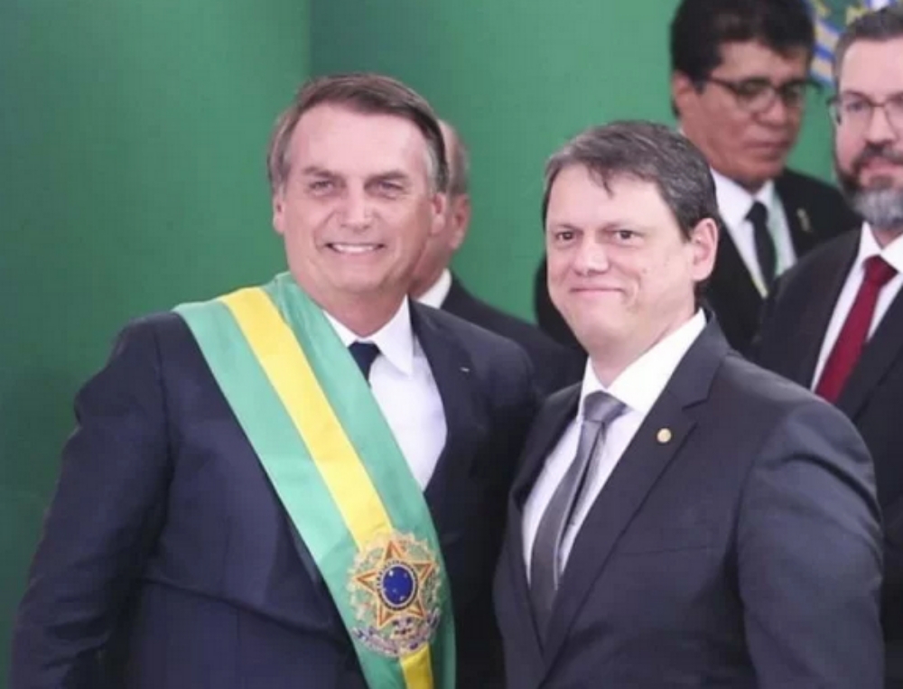 Bolsonaro e Tarcísio