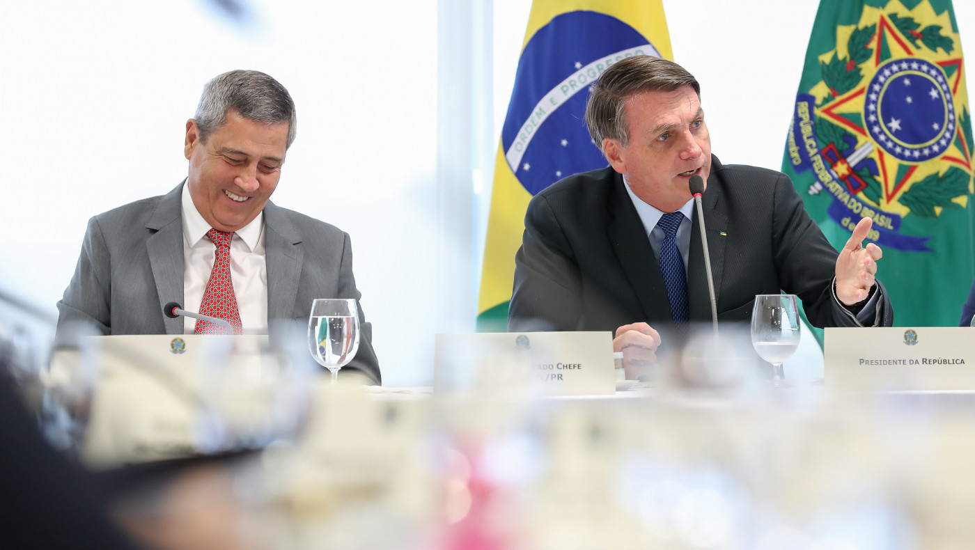 Bolsonaro e Braga Neto