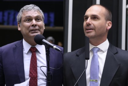 Lindberg X Eduardo Bolsonaro