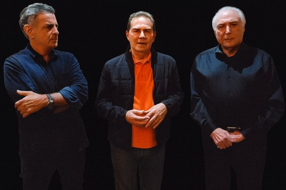 AÉCIO - PAULINHO - TEMER