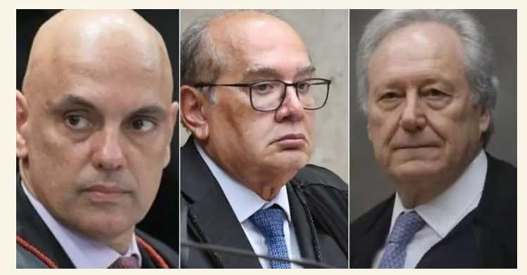 Moraes, Gilmar e Lewandowski
