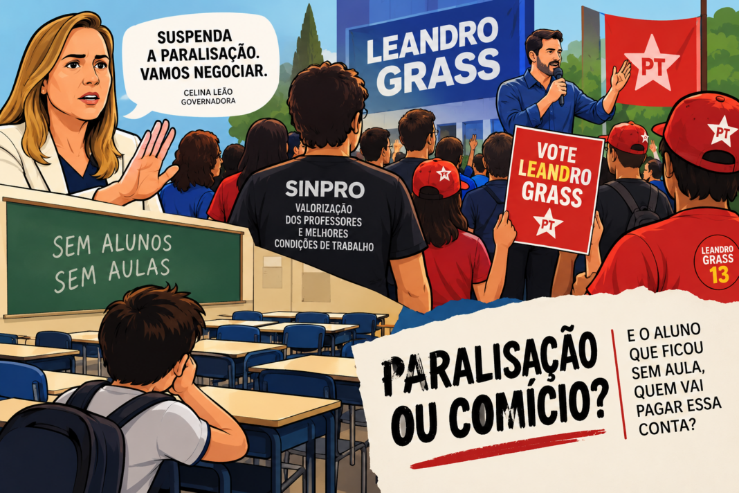Comício Professores
